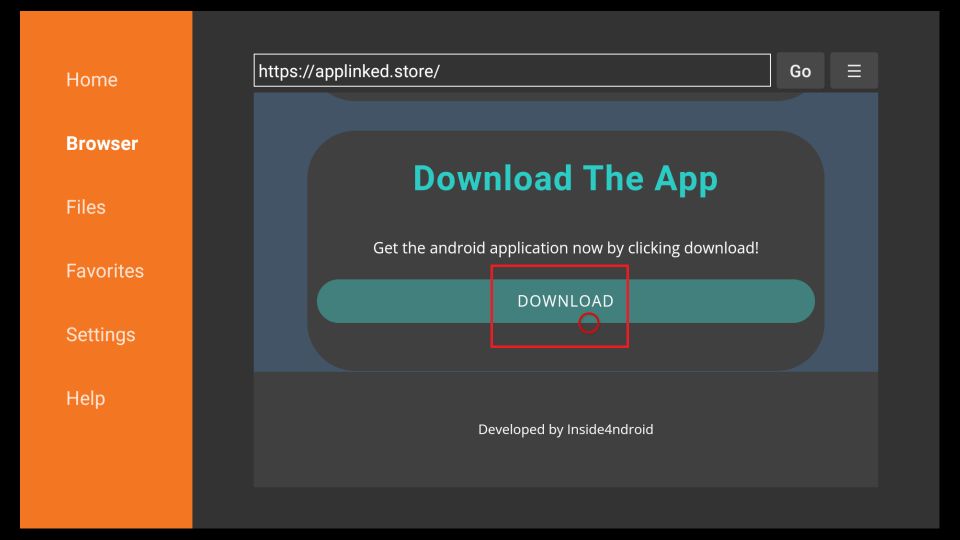 click download apk