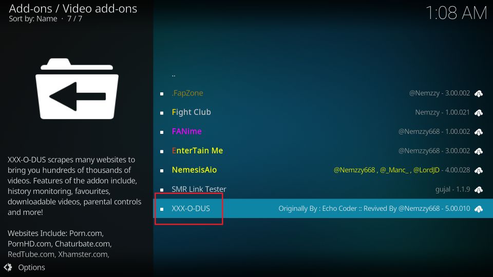 how to install kodi xxx-o-dus porn addon on kodi