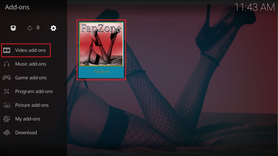 how to install kodi fapzone porn addon on kodi