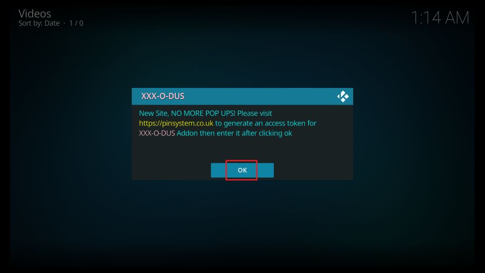 select ok