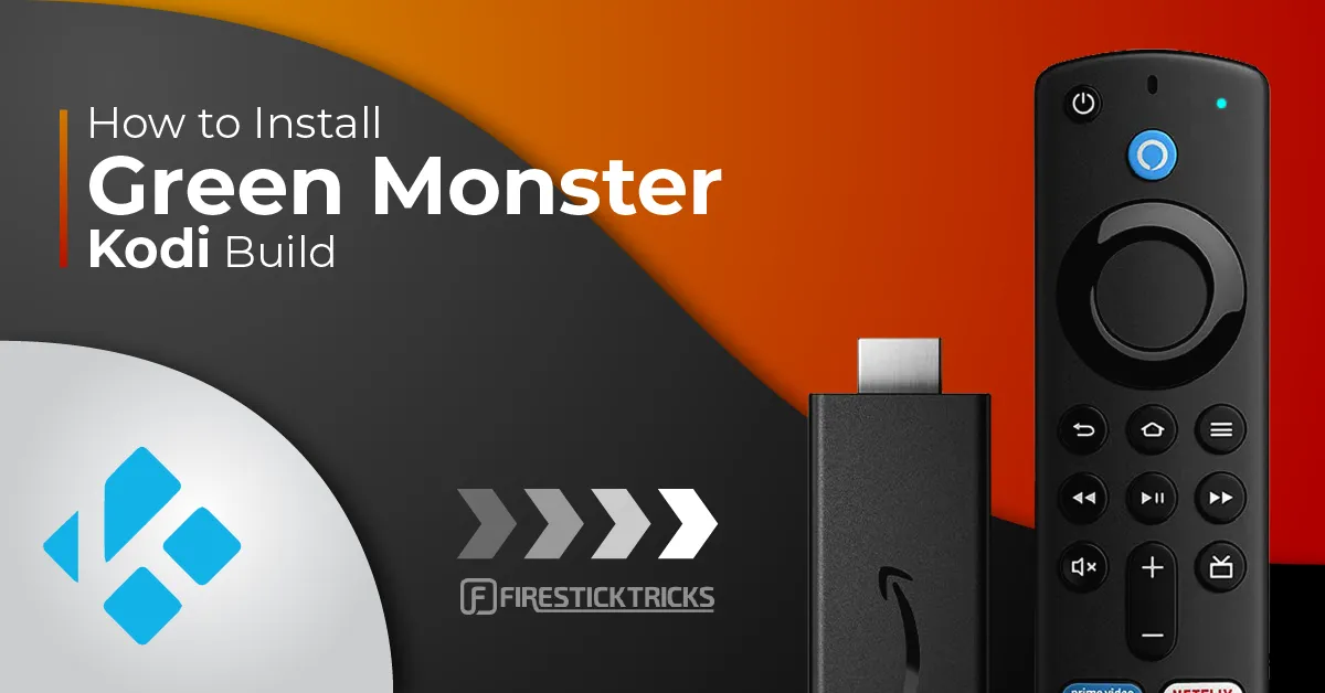 how to install green monster kodi build