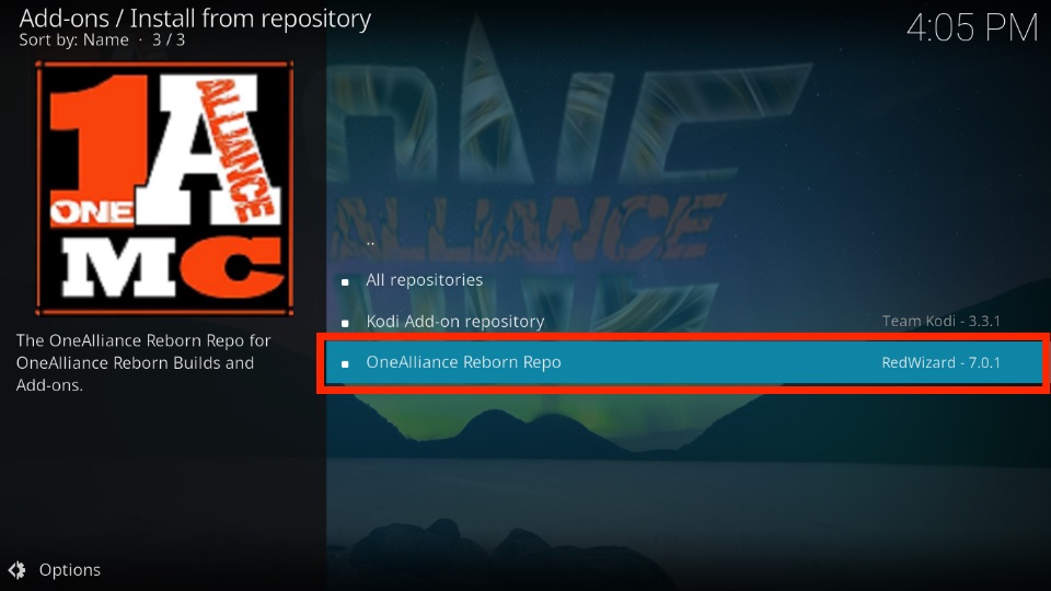 Select OneAlliance Reborn Repo