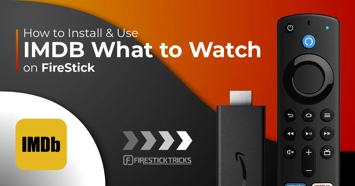 how to install imdb what to watch on firestick