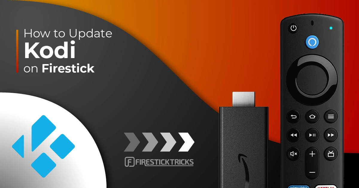 how to update kodi on firestick