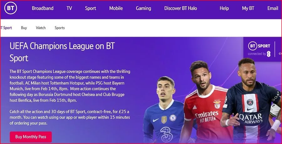 Watch PSG vs. Bayern Munich Champion League Game on FireStick in the UK