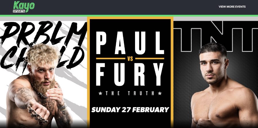 How to watch Jake Paul vs Tommy fury on firestick