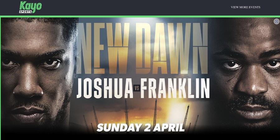 Joshua vs. Franklin in Australia