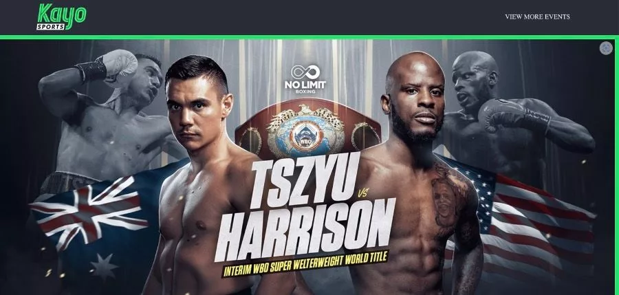Watch Tim Tszyu vs. Tony Harrison Online in Australia