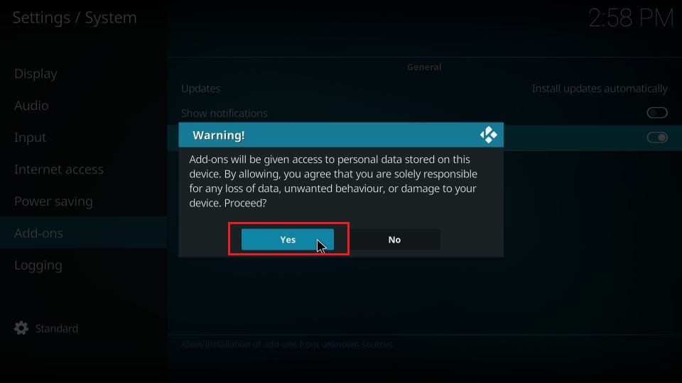 kodi-warning-yes