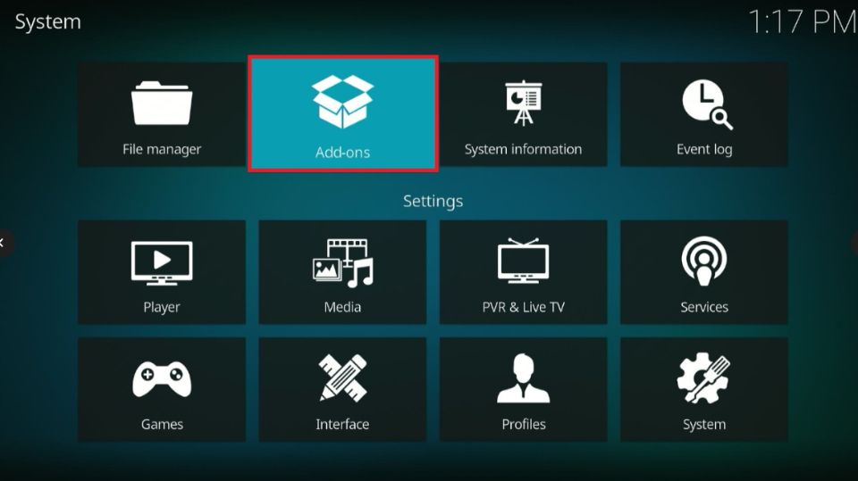 kodi add-ons