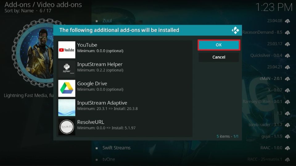 additional addons