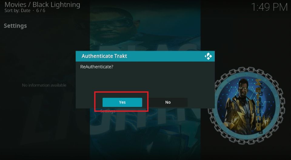 black lightning addon on kodi