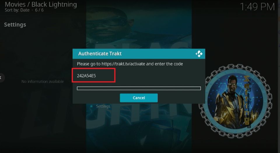 how to install black lightning kodi addon