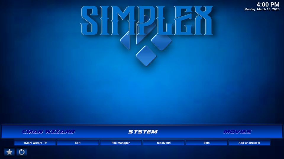 how to install simplex kodi build