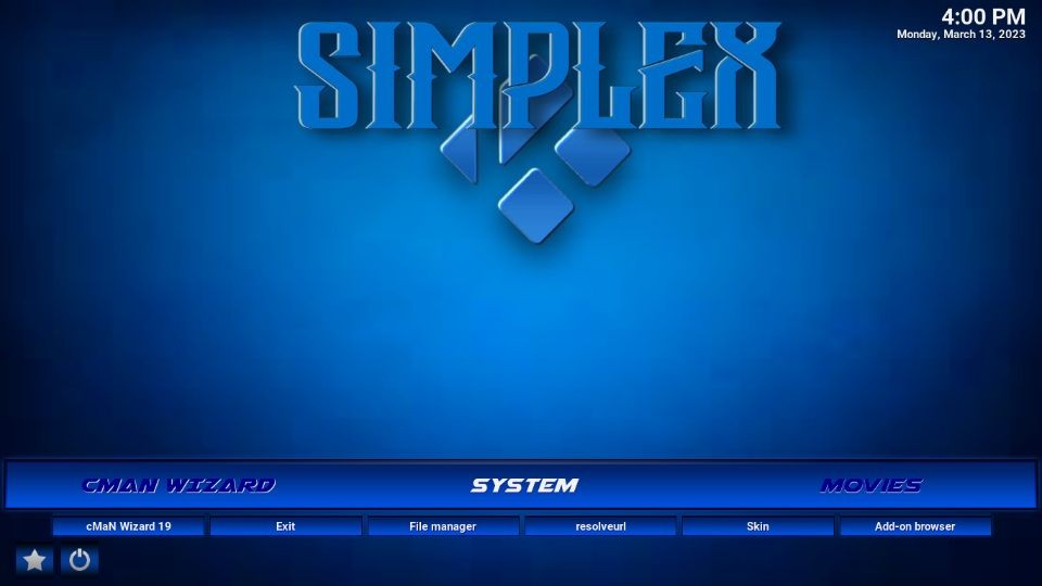 how to install simplex kodi build