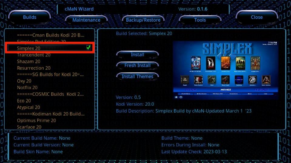 kodi build simplex