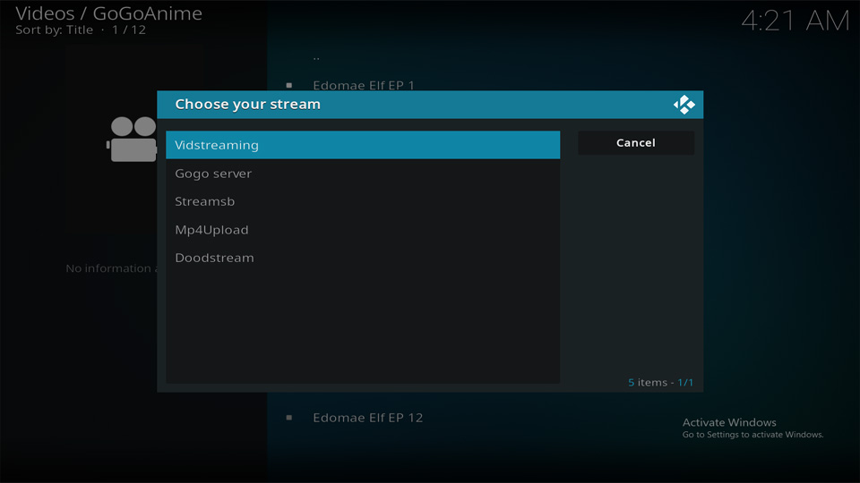 how to install GoGoAnime kodi addon