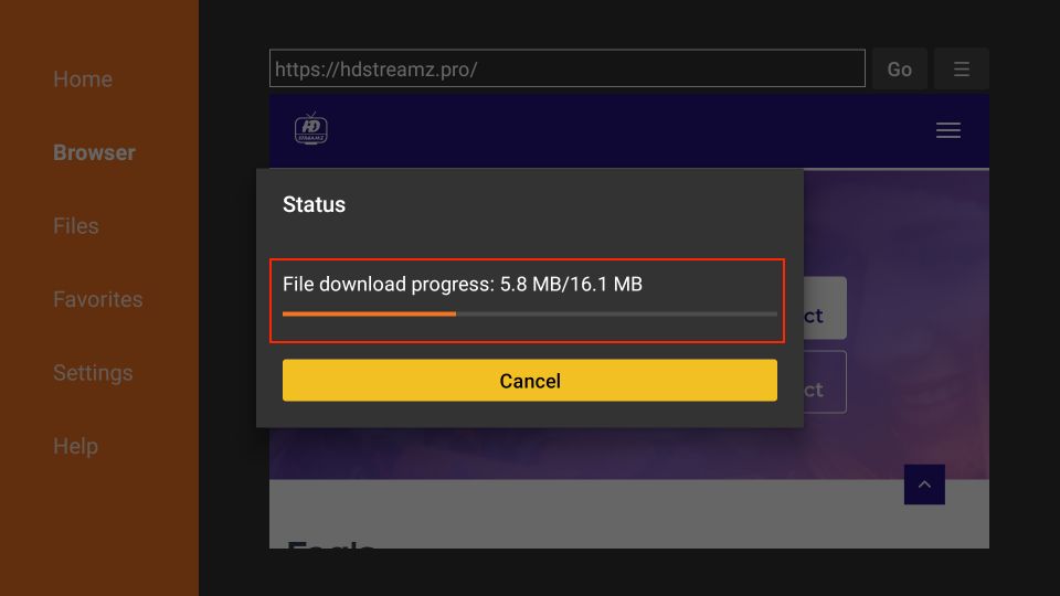 downloading hd streamz files