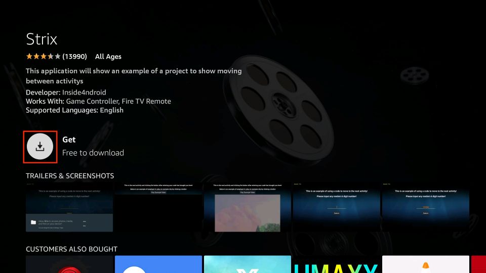 how to download strix on firestick