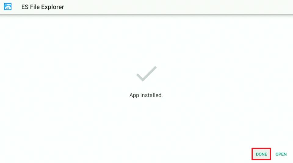 click done