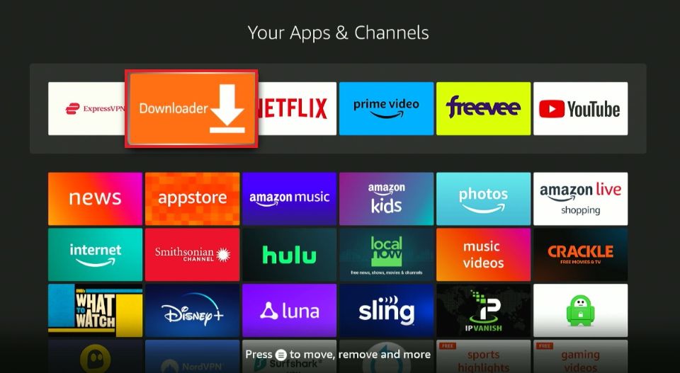 launch downloader