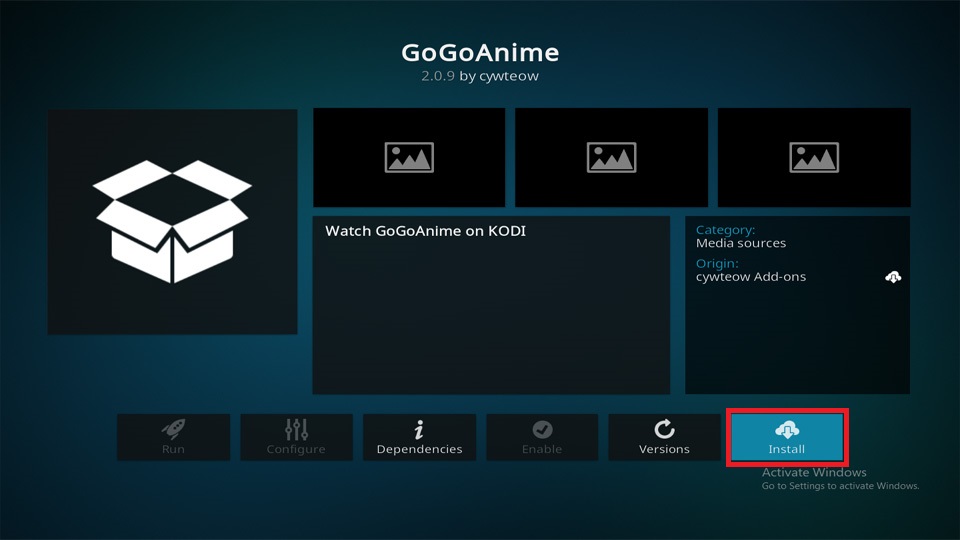 How to Install GoGoAnime Kodi Addon