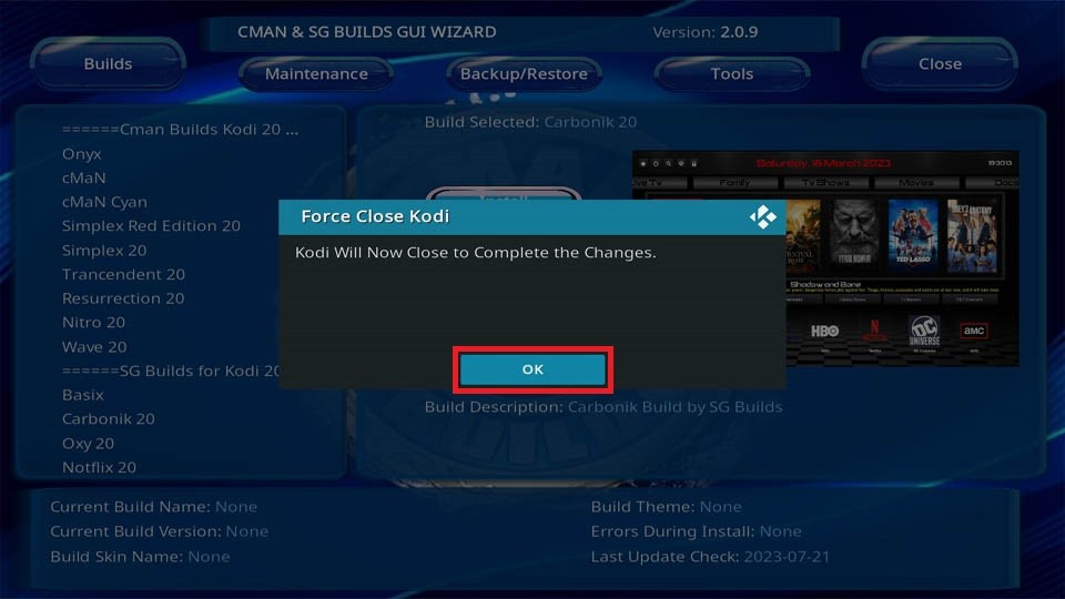 kodi build carbonik