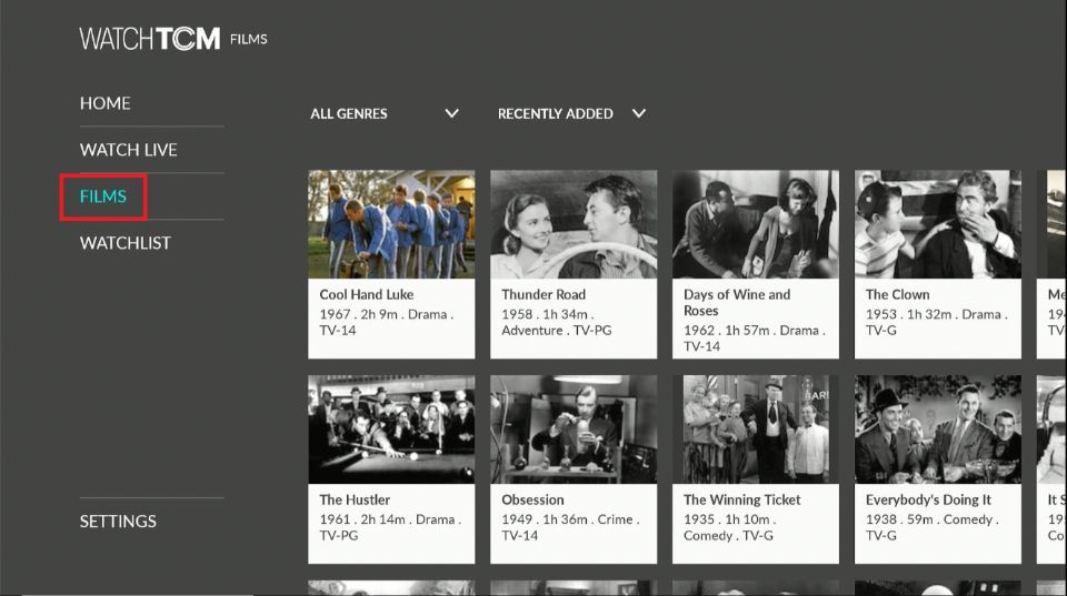 tcm app on firestick
