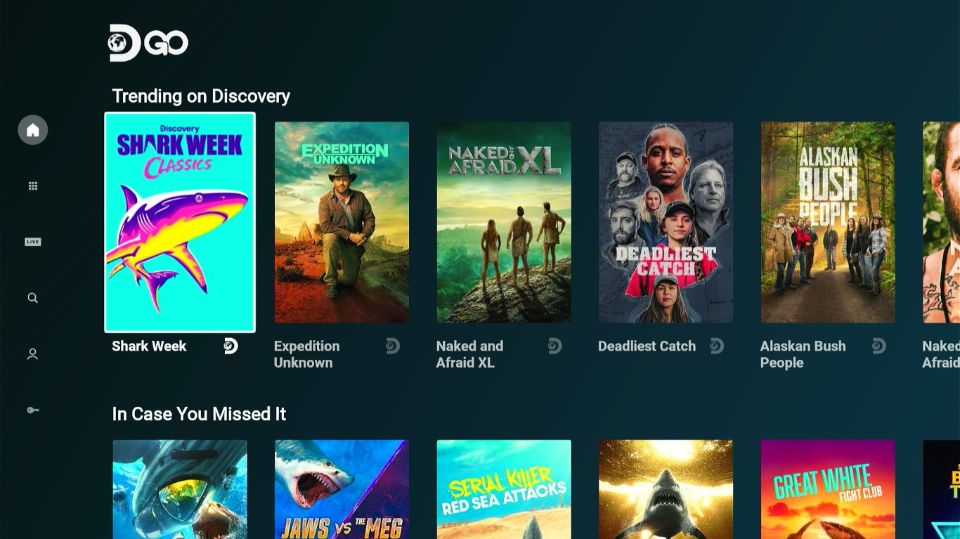 discovery channel app fire tv