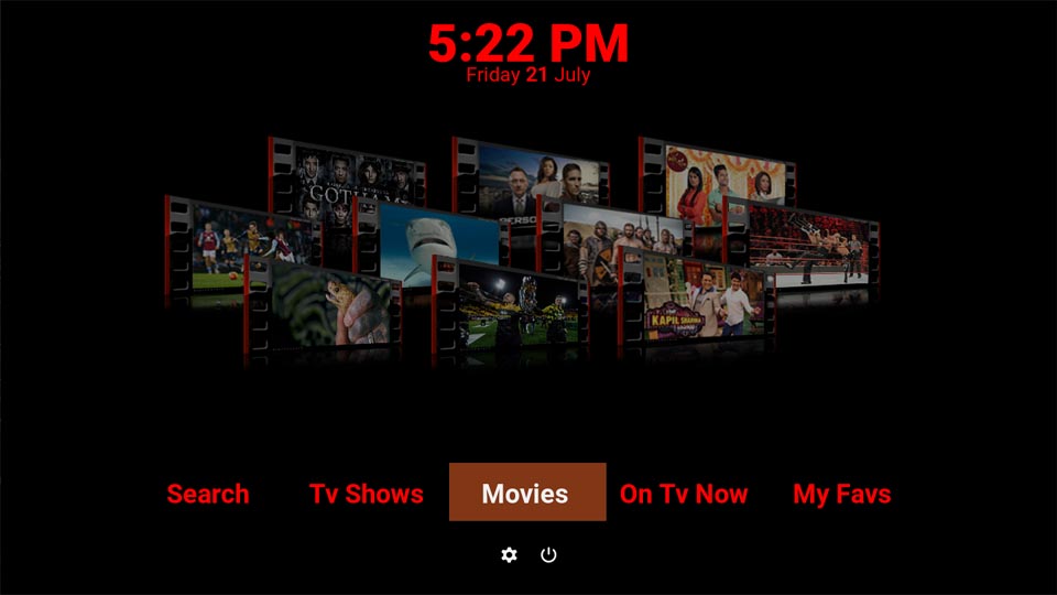 basix kodi build home screen