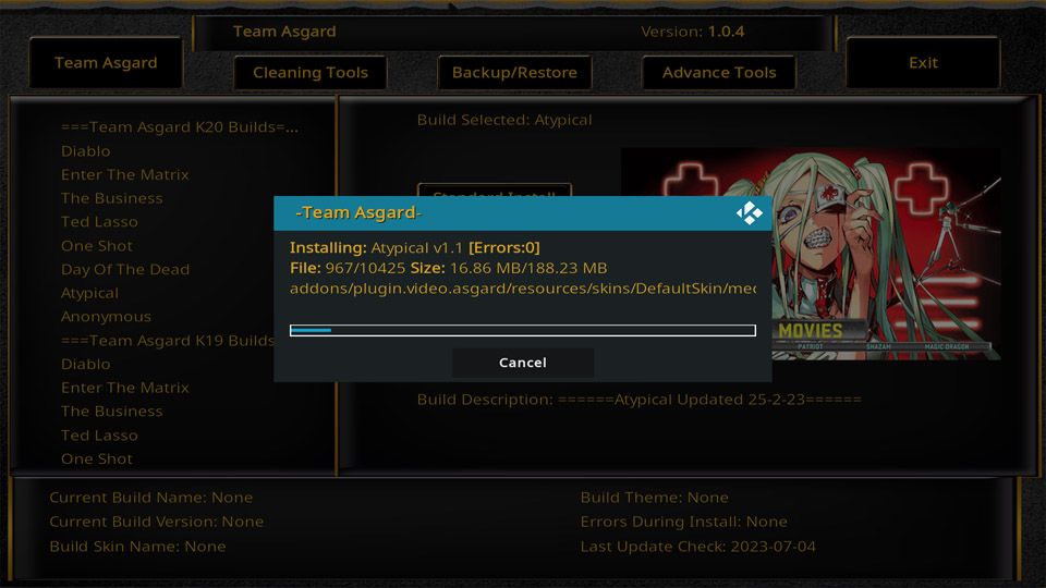 build atypical