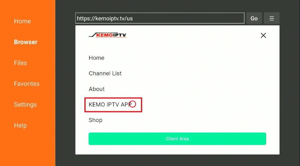 KEMO IPTV APP