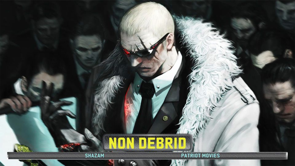 non-debrid section