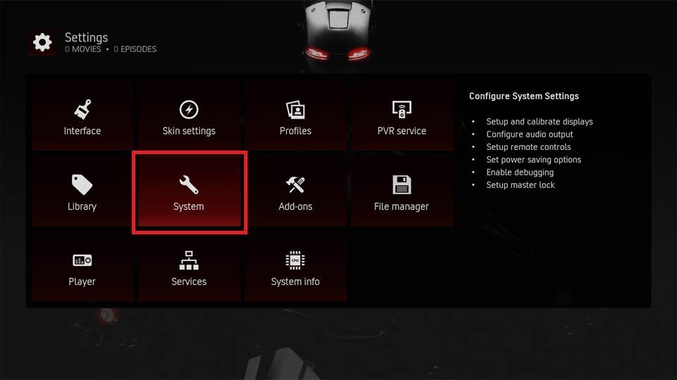 select system