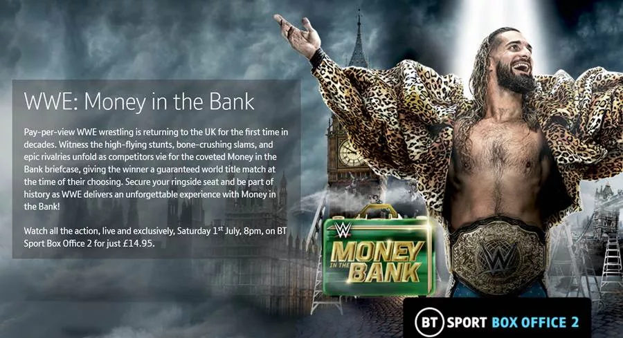 Watch Money in the Bank on FireStick in the UK