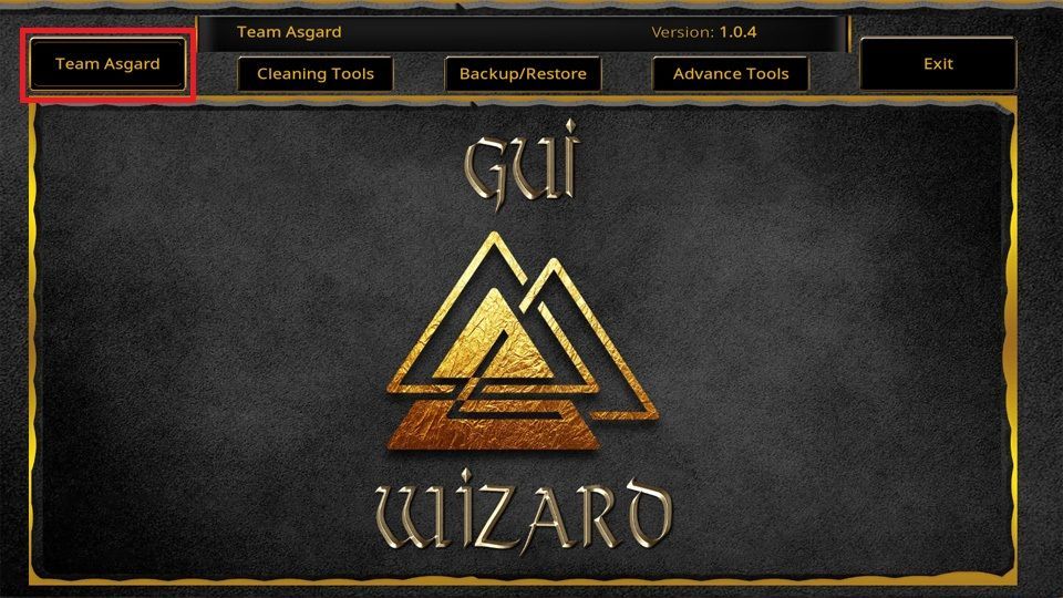 select team asgard tab