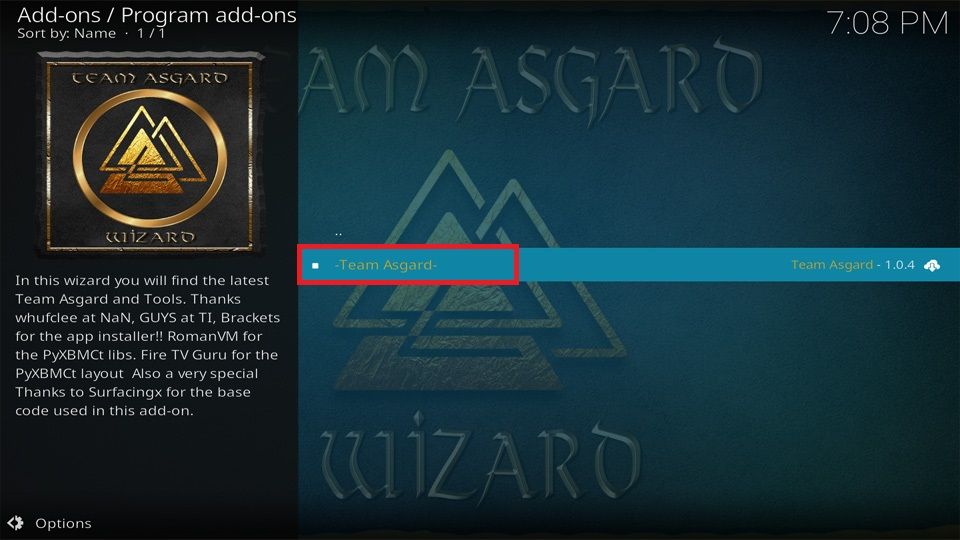 team asgard
