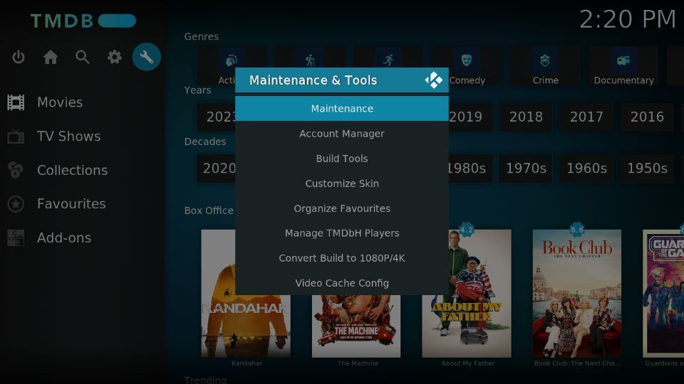 how to install estuary kodi build