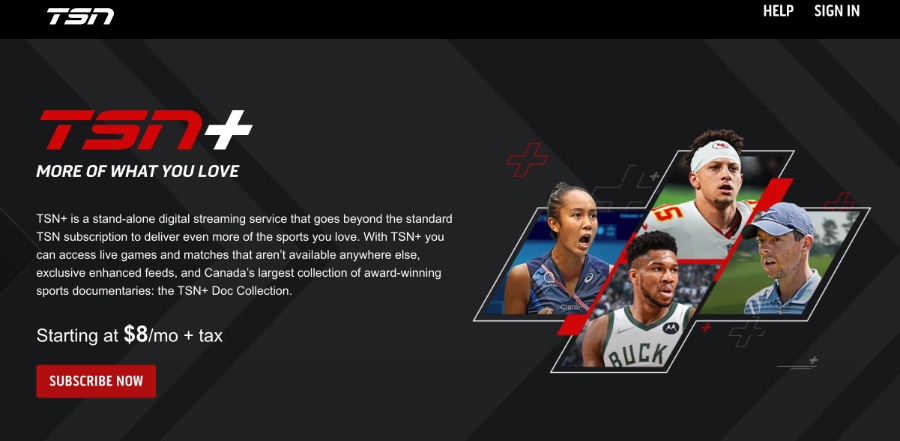 Stream Wimbledon on TSN