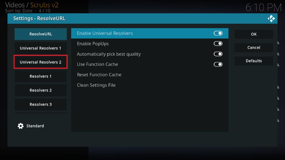 Select Universal Resolvers 2