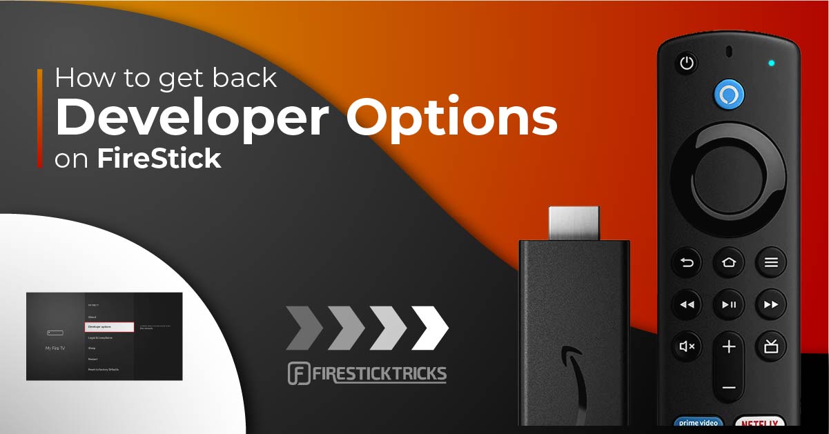 How to Get Back Developer Options on FireStick (2023)