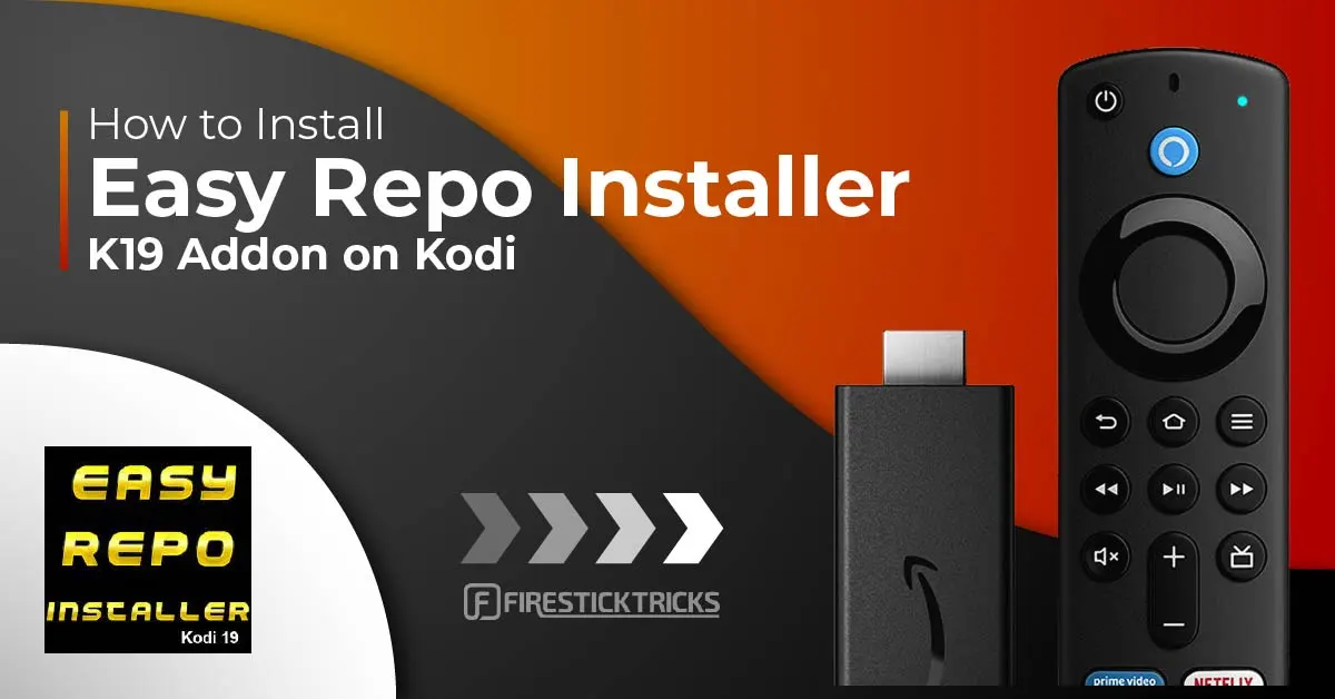 How to Install Easy Repo Installer K19 Addon on Kodi