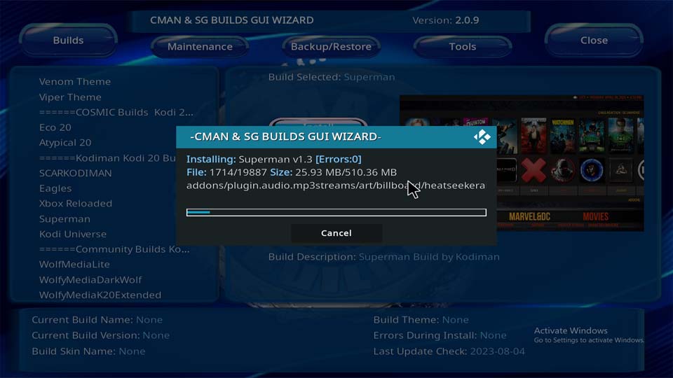 build superman