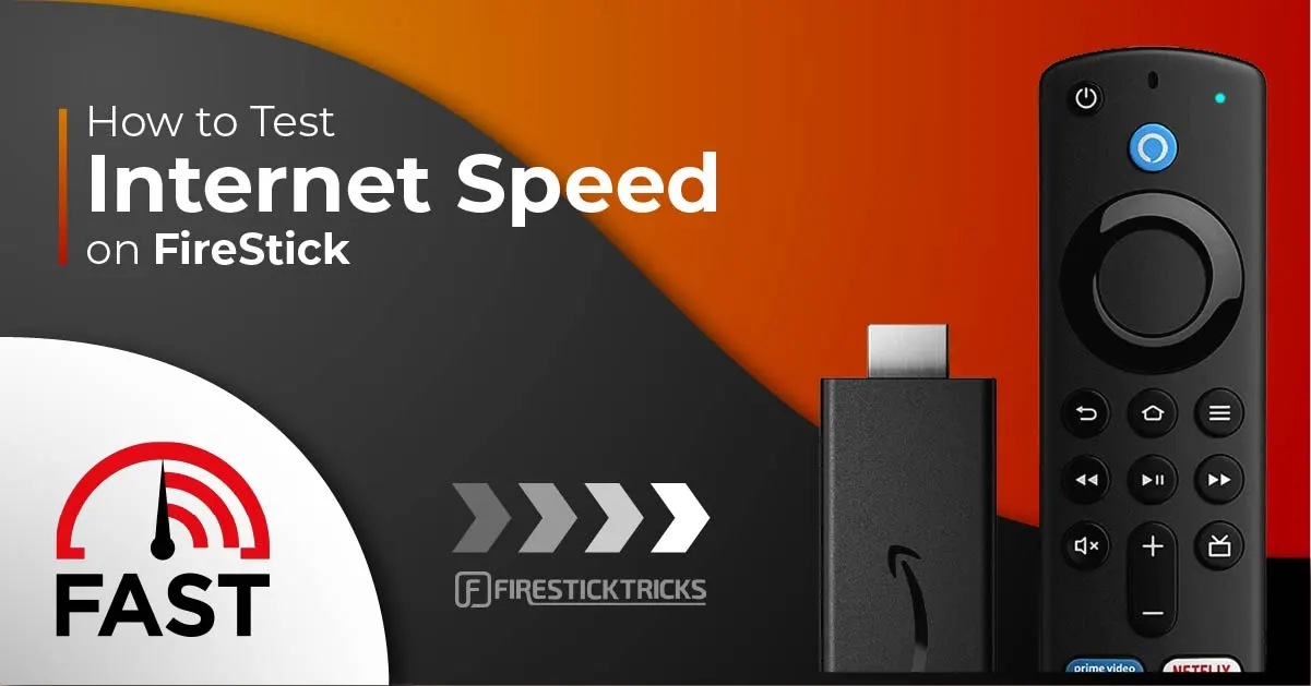 How to Test Internet Speed on Amazon FireStick / Fire TV Cube