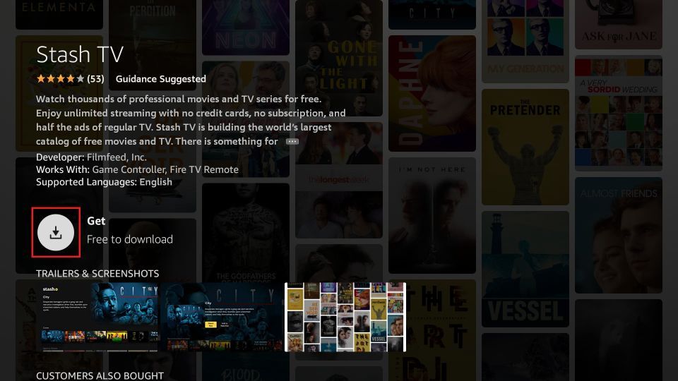 how to get stash tv on firestick