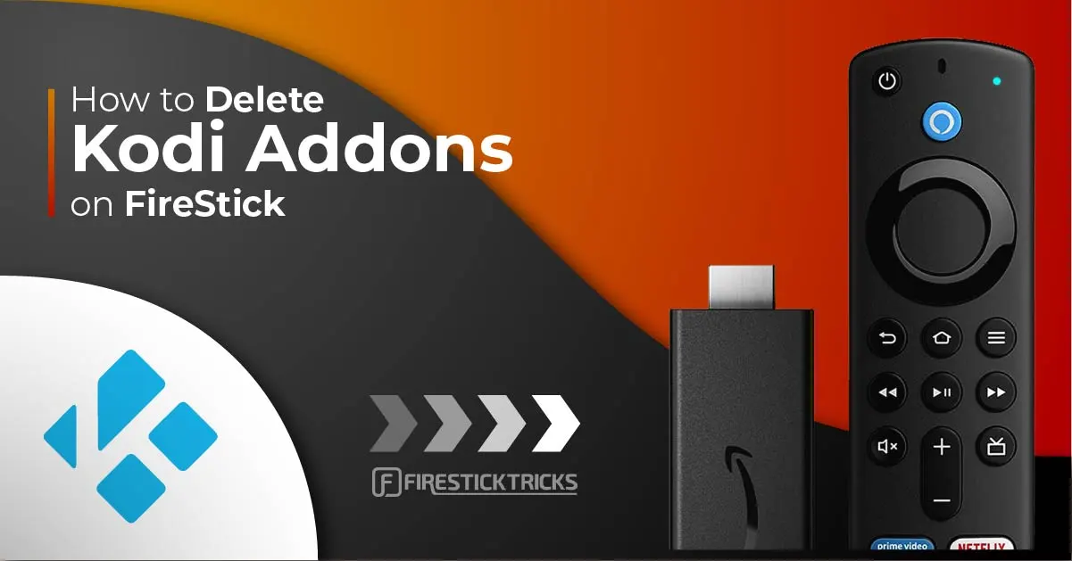 How to Delete Addons from Kodi / FireStick