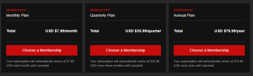 Pricing & Plans of Urbanflix TV