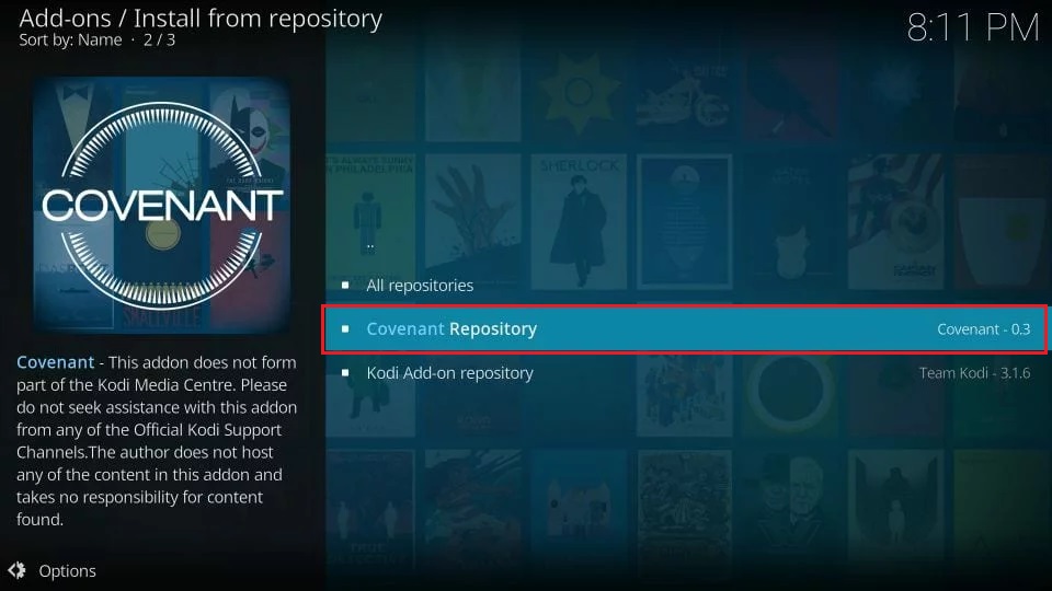 covenant repository