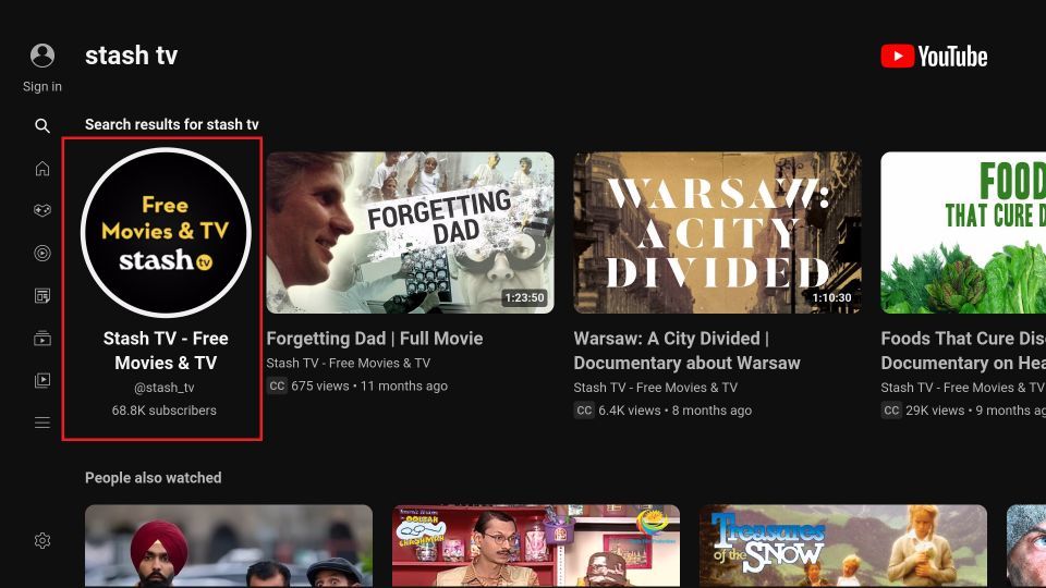 slash tv app