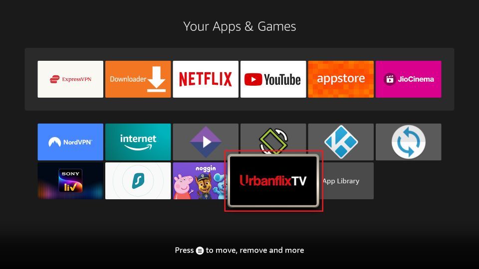 urbanflix tv on firestick